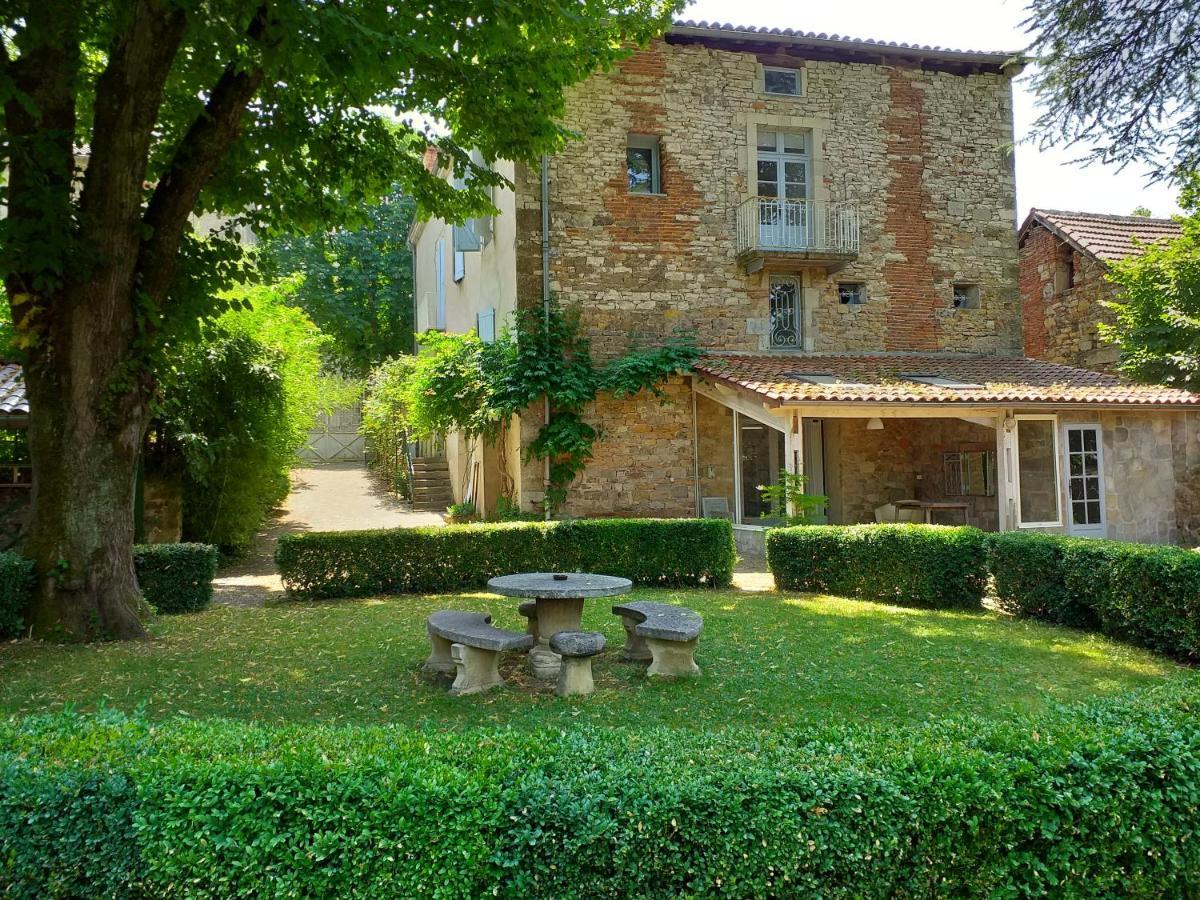 Le Jardin Secret Bed & Breakfast Saint-Antonin Exterior foto